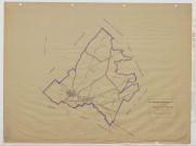 Plan du cadastre rénové - La Chaussée-Tirancourt : tableau d'assemblage (TA)