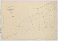 Plan du cadastre rénové - Gentelles : section B
