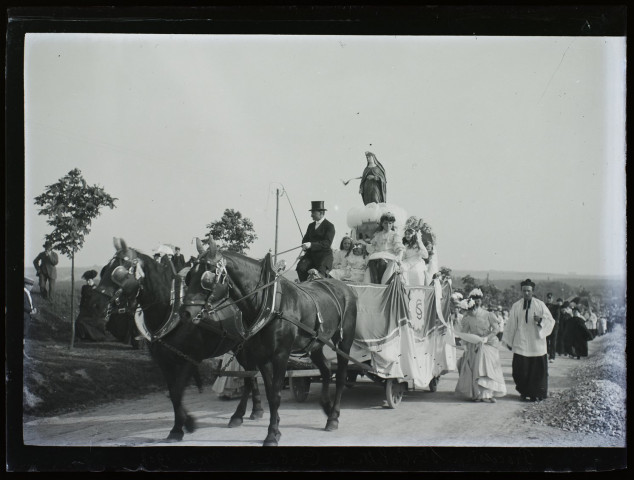 Procession Sainte-Colette à Corbie - mai 1907