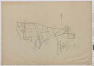 Plan du cadastre rénové - Morcourt : section Z