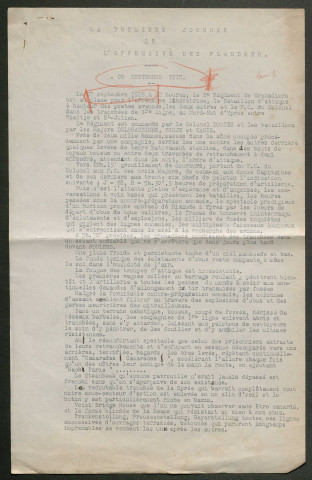 Témoignage de Delfosse (Colonel) et correspondance avec Jacques Péricard