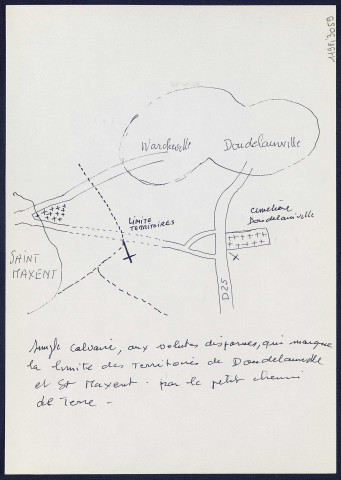 Warcheville-Doudelainville : calvaire - (Reproduction interdite sans autorisation - © Claude Piette)