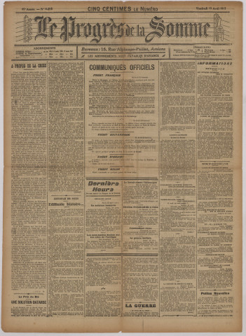 Le Progrès de la Somme n° 14213