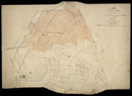 Plan du cadastre napoléonien - Mailly-Maillet (Mailly) : Moulin de Courcelles (Le) ; Cimétière (Le), H