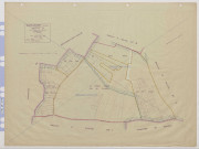 Plan du cadastre rénové - Bavelincourt : section B1