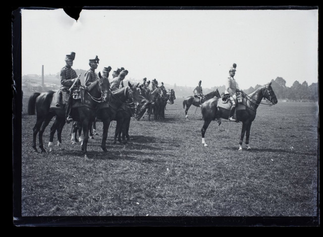 Revue du 14 juillet - Chasseurs à cheval - 1904