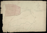 Plan du cadastre napoléonien - Moreuil : Epine du Chemin de Plessier (L'), F