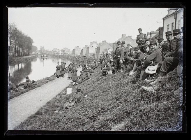 72e ligne marches d'épreuve - 2e jour Pont-Cagnard - avril 1902