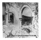 Ruines de l'église de Chevillecourt. Aisne. 1918