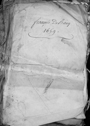 Etude de Me François Debacq à Amiens (étude n°7). Minutes de l'année 1659