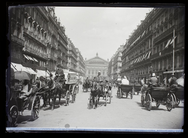 148 - Paris - avenue de l'Opéra - juillet 1894