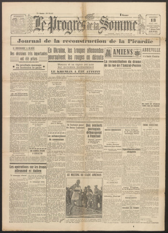 Le Progrès de la Somme, numéro 22433, 13 août 1941