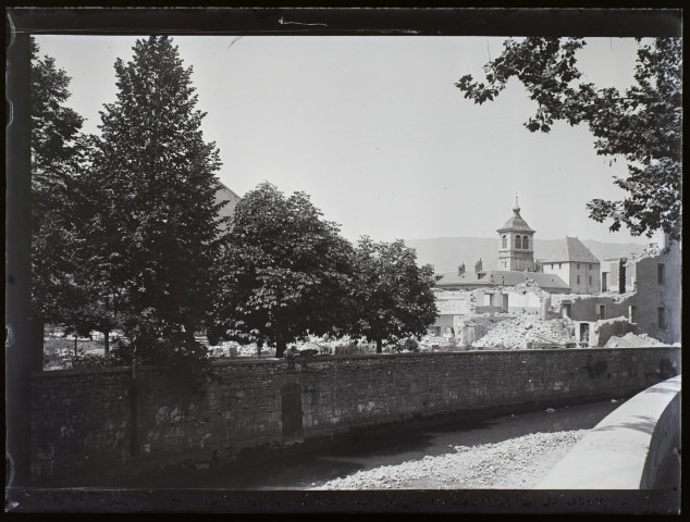 Vue prise à Chambéry, église près de l'hospice - juillet 1902