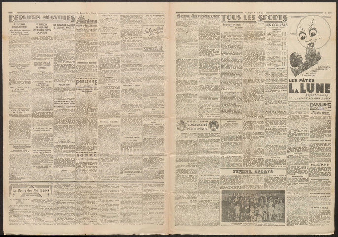 Le Progrès de la Somme, numéro 20945, 14 janvier 1937