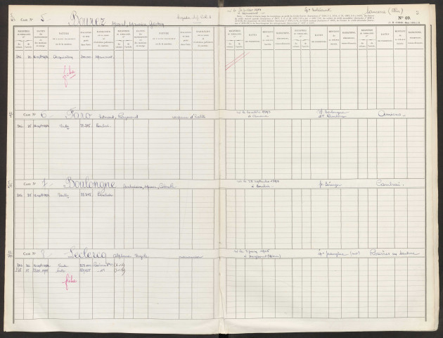 Répertoire des formalités hypothécaires, du 16/09/1954 au 07/01/1955, registre n° 037 (Conservation des hypothèques de Montdidier)