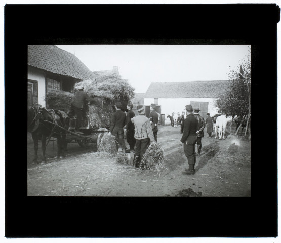 Manoeuvres du service de santé à Saint-Fuscien - octobre 1902