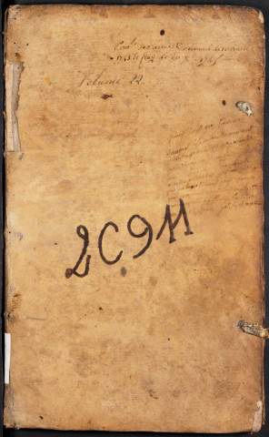 Contrôle des actes du bureau de Conty pour la période du 10 avril 1743 au 20 décembre 1745