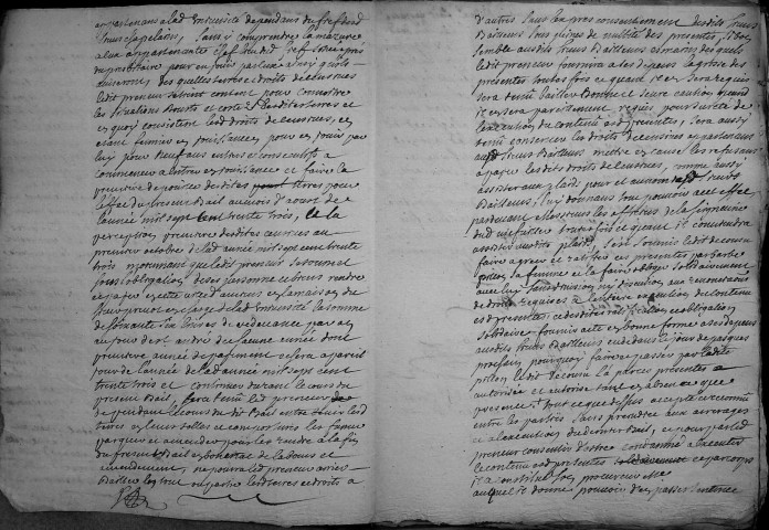 Etude de Me Jacques Scribe à Amiens (étude n°6). Minutes de l'année 1730