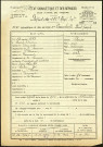 Vauchelle, Paul Joseph Emile, né le 24 mai 1883 à Saint-Ouen (Somme), classe 1903, matricule n° 213, Bureau de recrutement d'Abbeville
