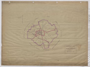 Plan du cadastre rénové - Louvencourt : tableau d'assemblage (TA)