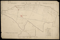 Plan du cadastre napoléonien - Coulonvillers : Hanchy, A2