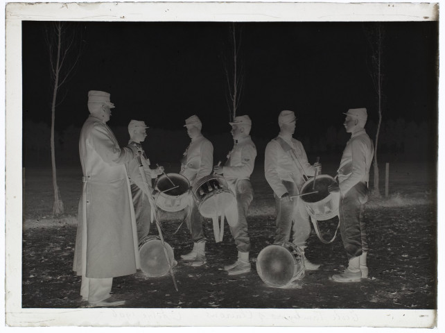 Ecole de tambours et de clairons - octobre 1906