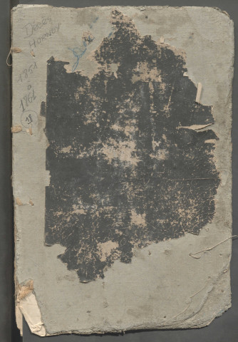 Table des successions et absences du bureau de Hornoy-le-Bourg