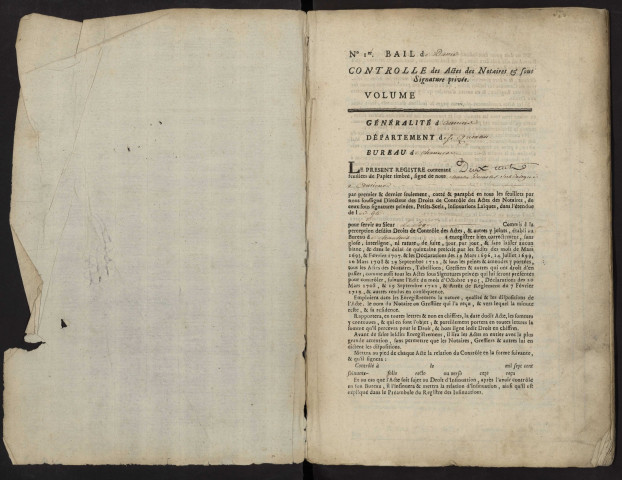 Contrôle des actes du bureau de Chaulnes pour la période du 23 janvier 1777 au 16 mai 1780