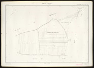 Plan du cadastre rénové - Maizicourt : section ZE