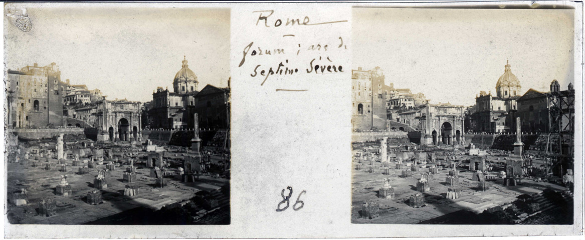 Rome - Forum et Arc de Septime Sévère