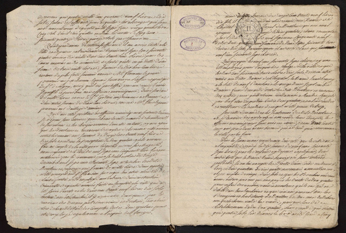 Doullens. Délibérations de l'échevinage