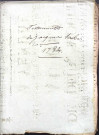 Etude de Me Jacques Scribe à Amiens (étude n°6). Minutes de l'année 1734