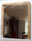 Miroir conservé dans la maison de la famille Paillart depuis plusieurs génération et portant encore les stigmates de la Grande Guerre (verre et encadrement ayant reçus des éclats d'obus)