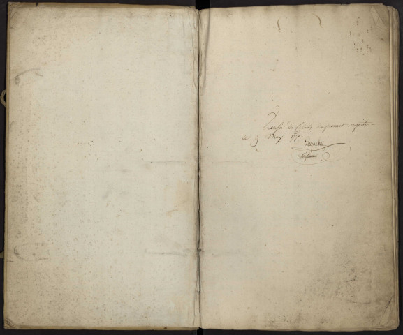 Centième denier du bureau de Chaulnes pour la période du 17 mars 1750 au 2 mai 1753