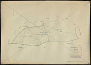 Plan du cadastre rénové - Beauquesne : section D1