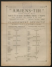 Amiens-tir, organe officiel de l'amicale des anciens sous-officiers, caporaux et soldats d'Amiens, numéro 10 (octobre 1908)