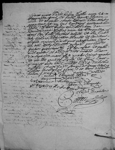 Etude de Me Martin Caron à Amiens (étude n°4). Minutes de l'année 1684