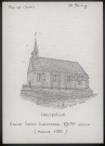 Hauteville (Pas-de-Calais) : église Saint-Christophe - (Reproduction interdite sans autorisation - © Claude Piette)