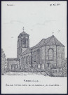 Abbeville : église Notre-Dame de la chapelle - (Reproduction interdite sans autorisation - © Claude Piette)