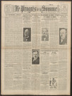 Le Progrès de la Somme, numéro 18399, 13 janvier 1930