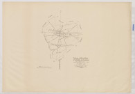 Plan du cadastre rénové - Villers-Tournelle : tableau d'assemblage (TA)