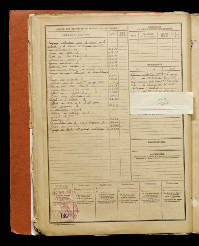 Tellier, Noé Nicolas Désiré, né le 03 juillet 1897 à Boves (Somme), classe 1917, matricule n° 270, Bureau de recrutement d'Amiens