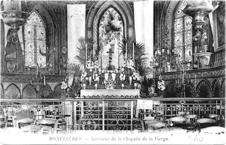 Intérieur de la Chapelle de la Vierge