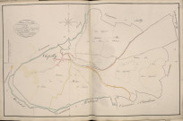 Plan du cadastre napoléonien - Atlas cantonal - Chipilly : tableau d'assemblage