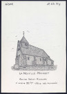 La Neuville-Housset (Aisne) : église Saint-Nicolas - (Reproduction interdite sans autorisation - © Claude Piette)