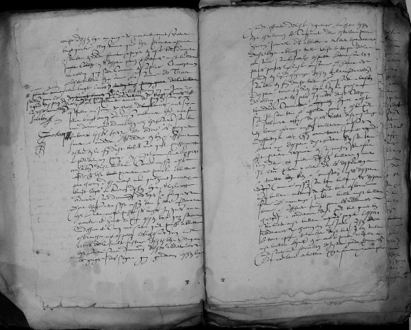 Etude de Me Claude Bazin à Amiens (étude n°10). Minutes de l'année 1623