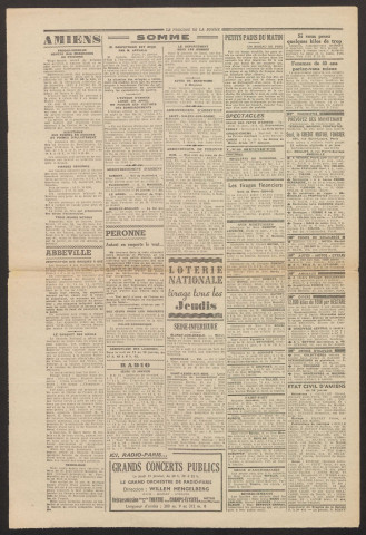 Le Progrès de la Somme, numéro 23172, 12 janvier 1944