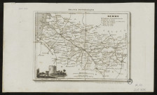 France Pittoresque. Carte de la Somme. En fenêtre Tour Saint-Pol Château de Ham