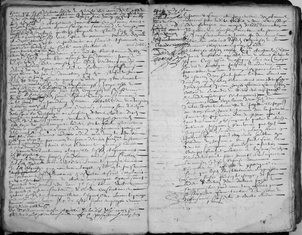 Etude de Me Jean Daiz à Amiens (étude n°22). Minutes de l'année 1653