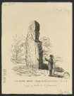 La haute borne. (Menhir de Bois-lès-Pargny). (Aisne)